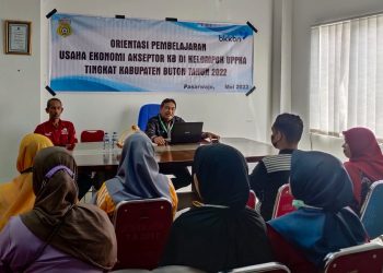 Kadis Perindustrian Buton Kembali Perkenalkan IKM Idaman  pada Kelompok UPPKA