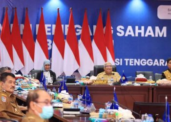 Rapat Umum Pemegang Saham, Gubernur Ali Mazi Apresiasi Kinerja Bank Sultra