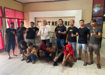 Diduga Masalah Perempuan, 7 Pemuda di Kendari Ditangkap Polisi, 2 Orang Masih Dalam Pengejaran