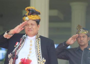 Peringati Hari Jadi, Bupati Rusman Emba Gaungkan Cinta Muna