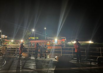 Basarnas Kerahkan KN SAR Pacitan Evakuasi Kapal Mati Mesin Diantara Tanjung Toronipa dan Pulau Menui