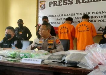 Polda Sultra Gagalkan Peredaran 5,2 Kg Sabu, 2 Mahasiswa Ditangkap