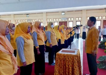 Bupati Buton Canangkan Kampung Germas dan Lantik 1030 Kader Kepo