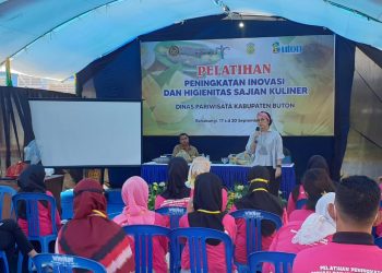 Direktur Pengembangan SDM Kementerian Pariwisata Apresiasi Pelatihan Dispar Buton