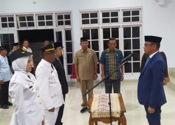 LM Hidayat Dilantik Jadi Camat Lasalimu Selatan