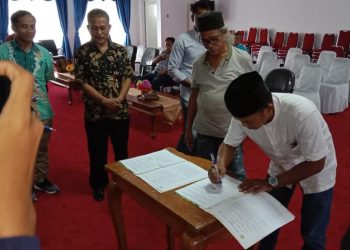 NPHD Dana Hibah Lanjutan untuk KONI Buton Sebesar Rp 4 Miliar Ditandatangani