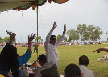 Pj Bupati Turun Langsung Dukung Atlet Buton Berlaga di Ajang Porprov Sultra