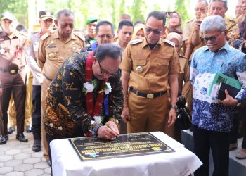 Pj Bupati Resmikan Perpustakaan Daerah Kabupaten Buton