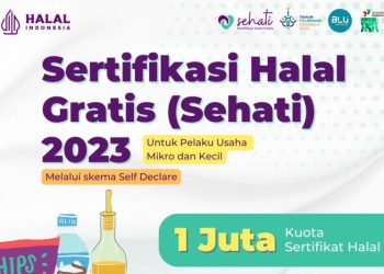 Pemerintah Buka 1 Juta Kuota Sertifikasi Halal Gratis 2023