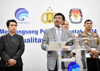 Kominfo Jalin Kerjasama dengan Polri Berantas Hoaks Pemilu 2024