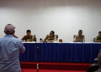 Pj Bupati Buton Audiensi Dengan Aliansi Pemerhati Lingkungan Kecamatan Kapontori