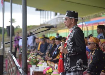 HUT Buton Ke- 64, Pj Bupati Basiran Harap Aspal Buton Jadi “Raja” di Negeri Sendiri