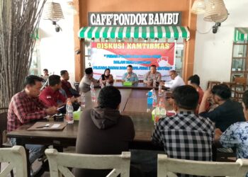 Polres Buton Duduk Satu Meja Bersama Jurnalis Bahas Kamtibmas Jelang Pilkada