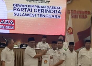 Gerindra Resmi Serahkan B1KWK Kepada Pasangan Alvin – Syarif
