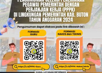 Pemkab Buton Resmi Umumkan Seleksi PPPK