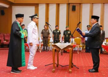 Ridwan Badallah Dilantik Sebagai Penjabat Bupati Buton Selatan