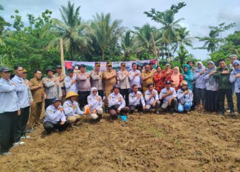 Polres Buton Laksanakan Program Tanam Jagung Serentak 1 Juta Hektar di Lasalimu selatan