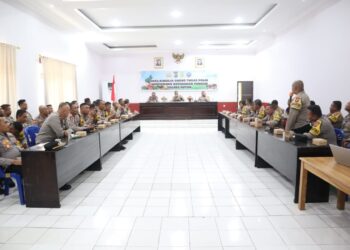 Sukseskan Program Ketahanan Pangan Nasional, Bhabinkamtibmas Polres Buton Diminta Turun Dampingi Petani