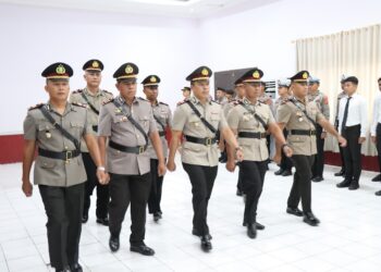 Empat Kapolsek di Wilayah Polres Buton Resmi Berganti