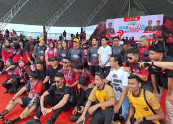 Ribuan Orang Meriahkan Ajang ToleRunsi HUT Bhayangkara Ke- 79 di Buton