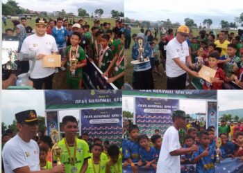 Turnamen Sepakbola U10 dan U12 Tingkat Sultra di Buton, SSB Latowua Tongkuno dan SSB Wolio Pasarwajo Juara