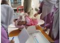 Mahasiswa Kesmas Unidayan Lakukan Pengukuran Antropometri pada Anak di Kelurahan Saragi